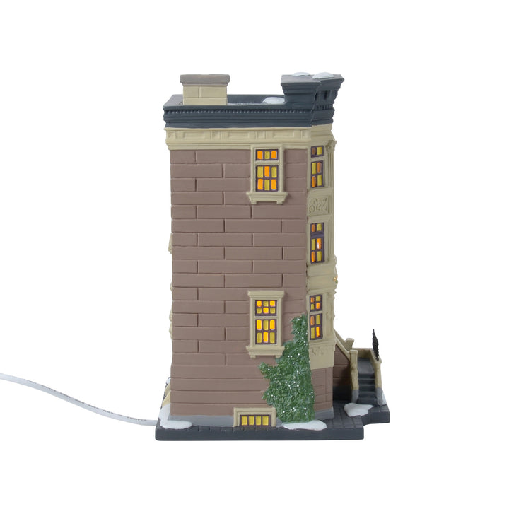 Department 56 Christmas In The City Village: 89 W 56th Street sparkle-castle