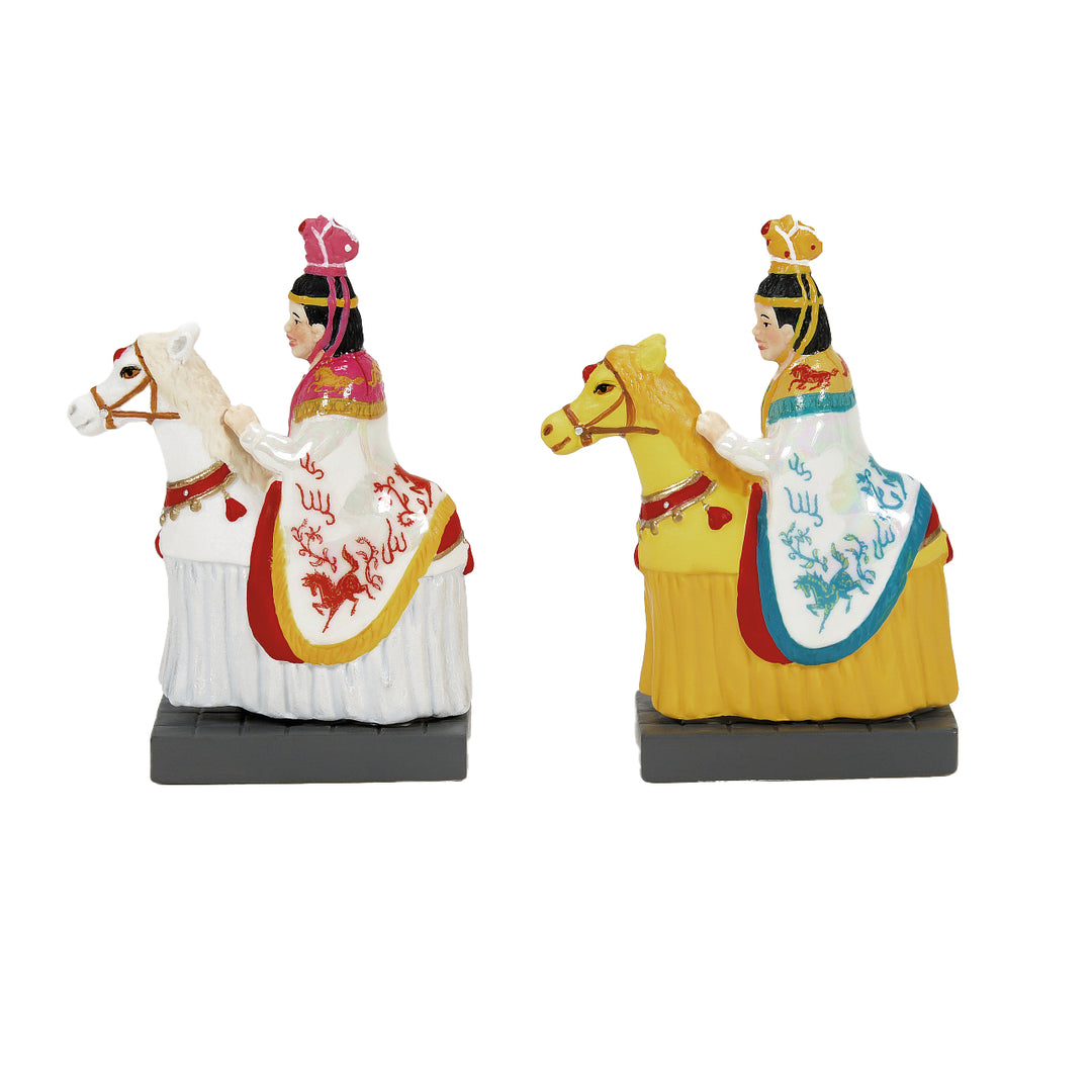 Department 56 Christmas in The City Village Accessory: Imperial Parade Of Horses sparkle-castle