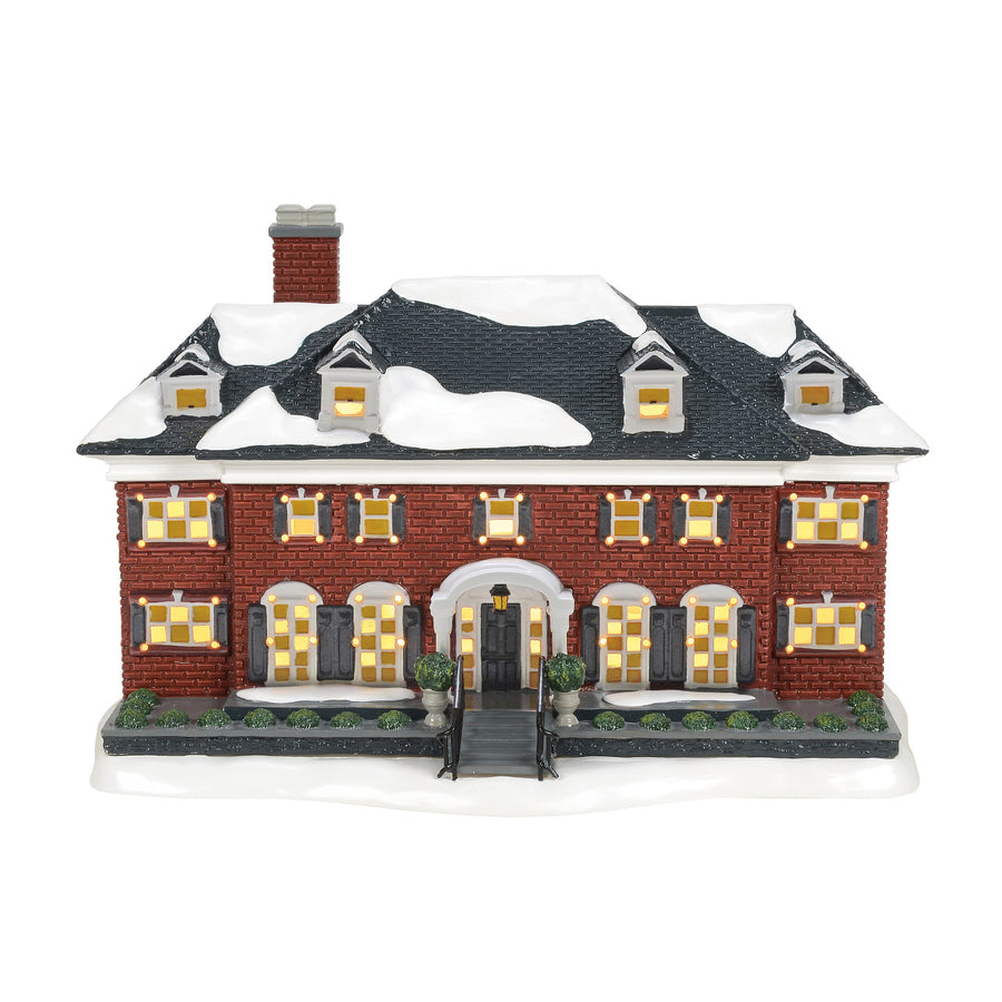 Department 56 Original Snow Village: The McCallister Home sparkle-castle