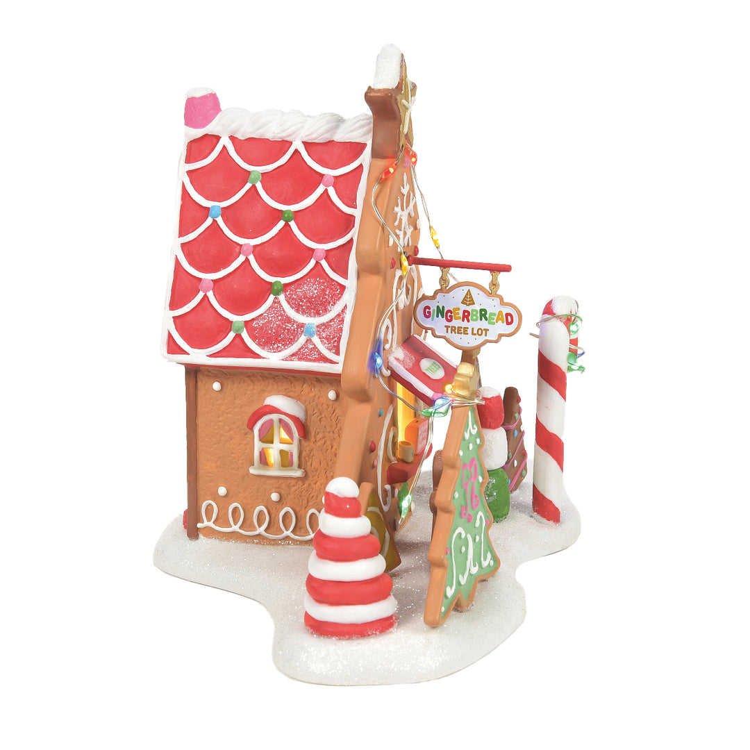 Department 56 North Pole Series: Ice Your Own Tree Lot sparkle-castle