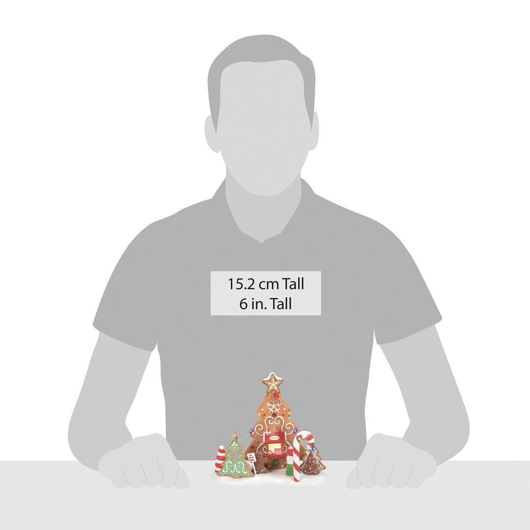 Department 56 North Pole Series: Ice Your Own Tree Lot sparkle-castle