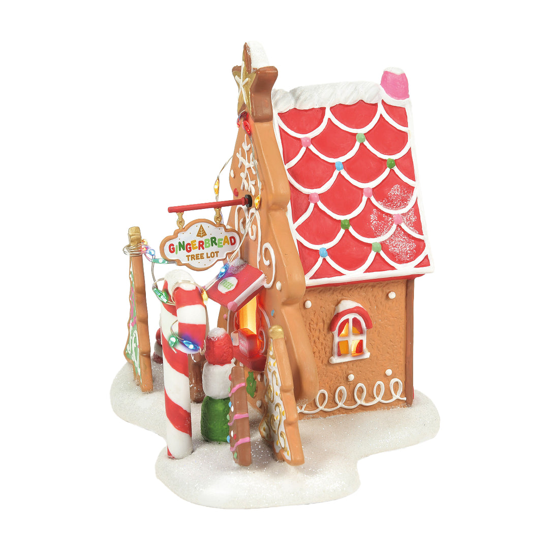 Department 56 North Pole Series: Ice Your Own Tree Lot sparkle-castle