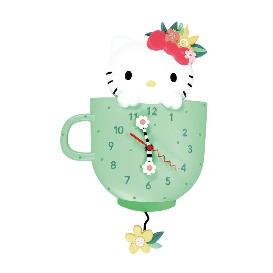 Allen Designs: Hello Kitty Wall Clock sparkle-castle
