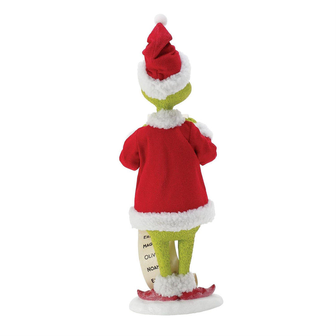 Department 56 Possible Dreams Grinch: Grinch's Nice List