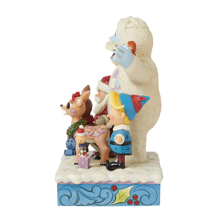 Jim Shore Rudolph Traditions: Group Pose Figurine sparkle-castle