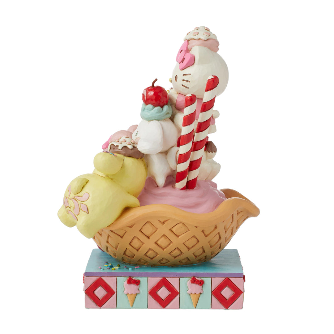 Jim Shore Sanrio: Hello Kitty & Friends Waffle Figurine sparkle-castle