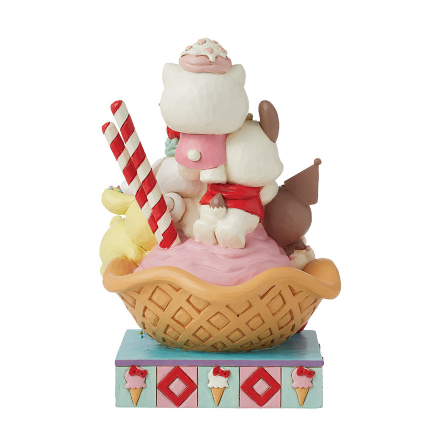 Jim Shore Sanrio: Hello Kitty & Friends Waffle Figurine sparkle-castle