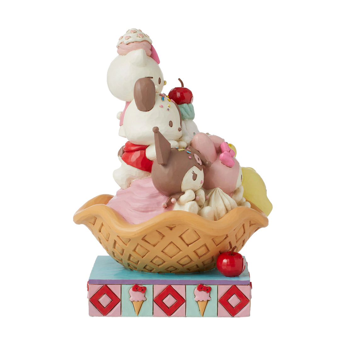 Jim Shore Sanrio: Hello Kitty & Friends Waffle Figurine sparkle-castle