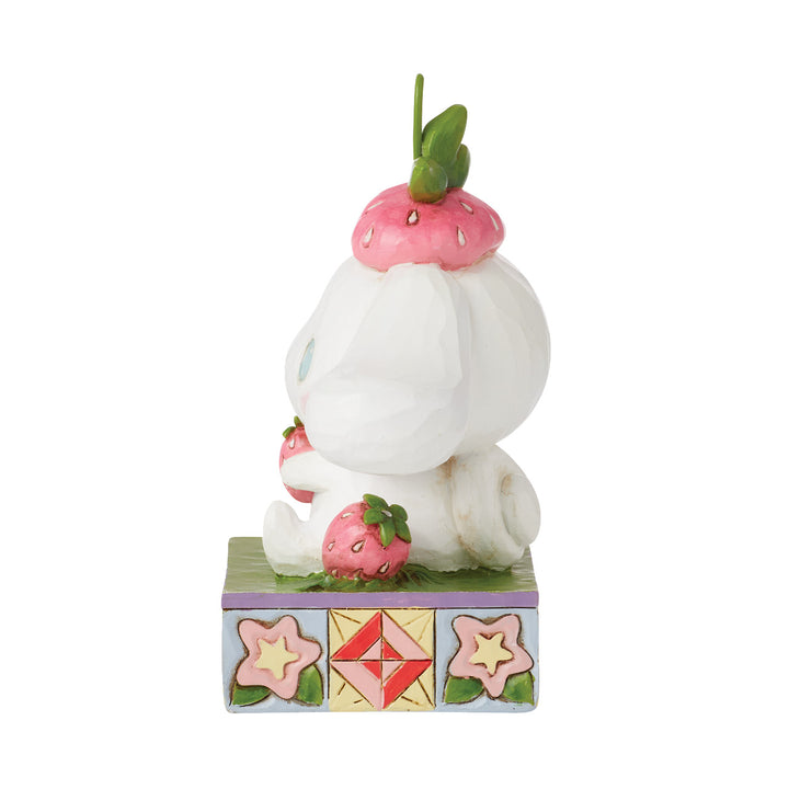 Jim Shore Sanrio: Cinnamoroll With Strawberry Figurine sparkle-castle