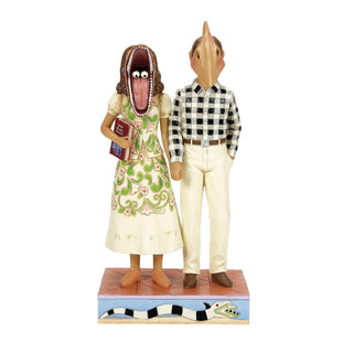 Jim Shore Beetlejuice: Adam & Barbara Figurine sparkle-castle