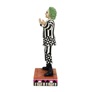 Jim Shore Beetlejuice: Classic Beetlejuice Figurine sparkle-castle