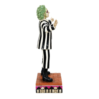Jim Shore Beetlejuice: Classic Beetlejuice Figurine sparkle-castle