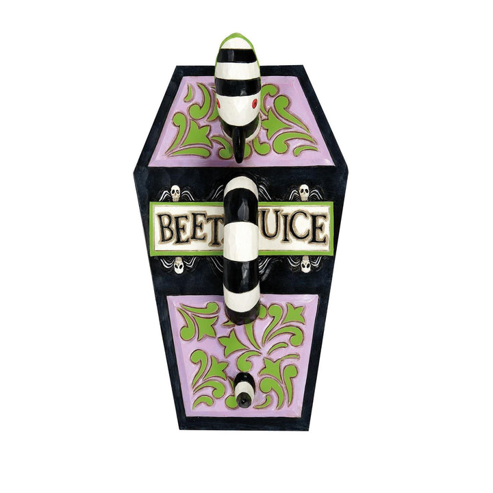 Jim Shore Beetlejuice: Beetlejuice Coffin Trinket Box sparkle-castle