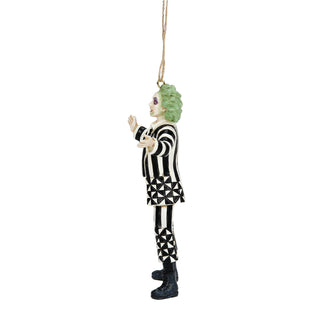 Jim Shore Beetlejuice: Classic Beetlejuice Hanging Ornament sparkle-castle
