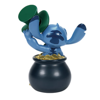 Disney Showcase: Stitch St. Patrick's Day Moment Figurine sparkle-castle