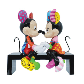 Disney Britto: Mickey & Minnie Love Figurine sparkle-castle