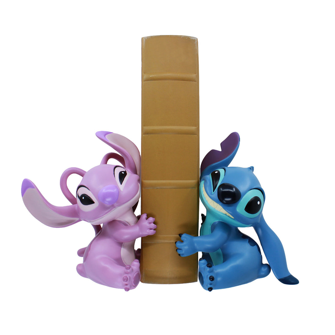 Disney Showcase: Stitch & Angel Bookends sparkle-castle