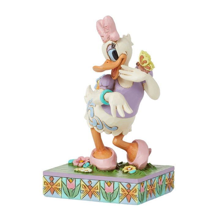 Jim Shore Disney Traditions: Daisy Duck With Butterflies Figurine sparkle-castle