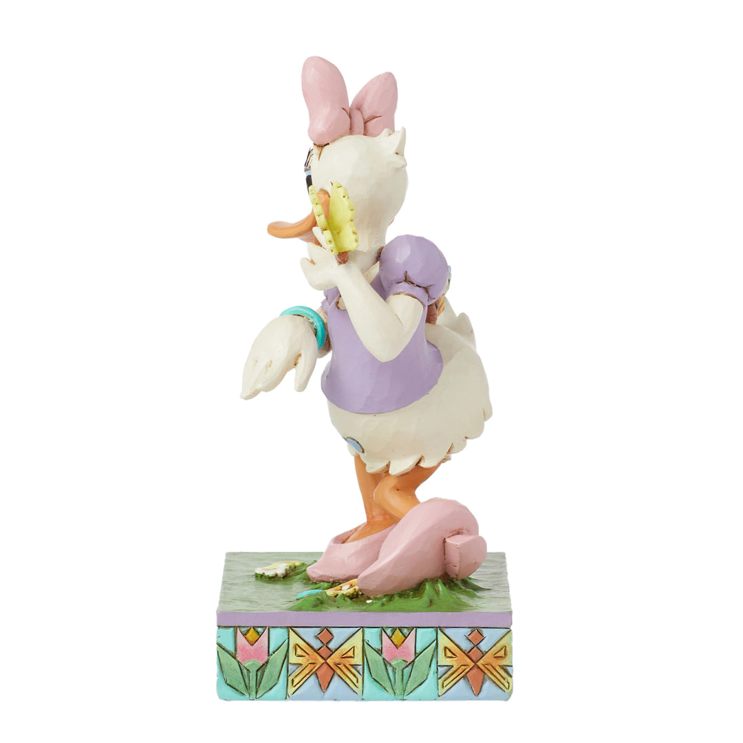 Jim Shore Disney Traditions: Daisy Duck With Butterflies Figurine sparkle-castle