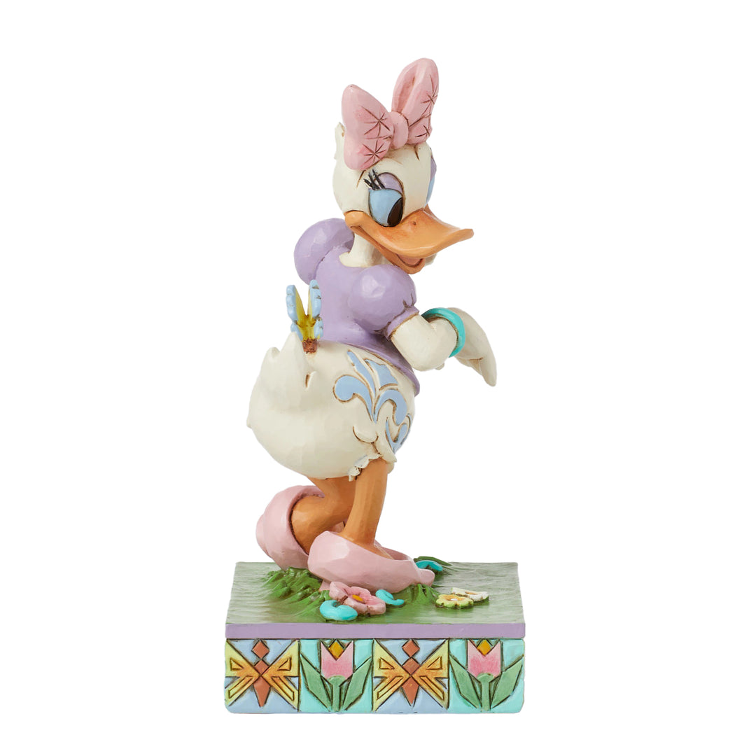 Jim Shore Disney Traditions: Daisy Duck With Butterflies Figurine sparkle-castle