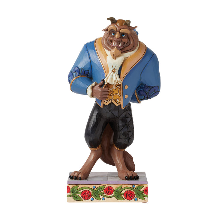 Jim Shore Disney Traditions: Beast In Suit Figurine sparkle-castle