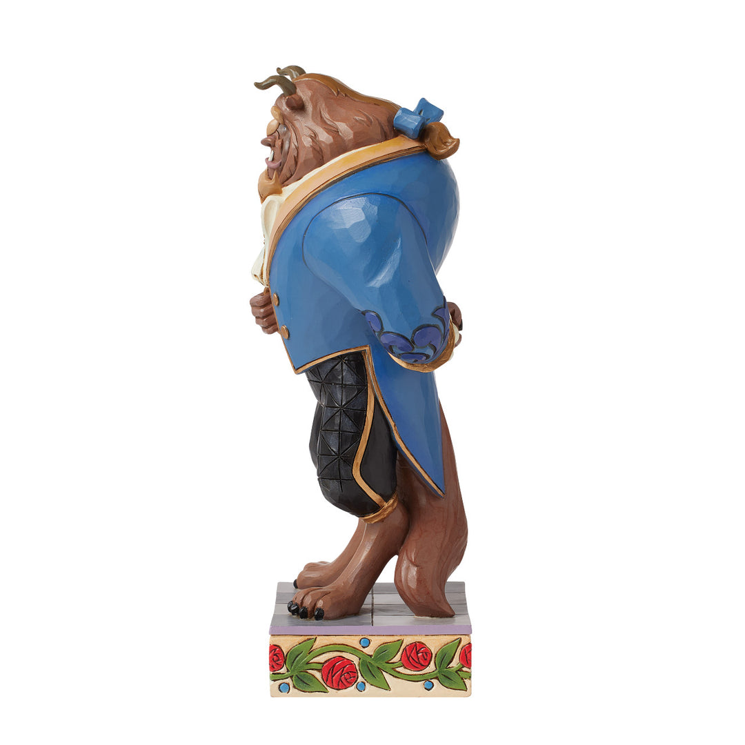 Jim Shore Disney Traditions: Beast In Suit Figurine sparkle-castle