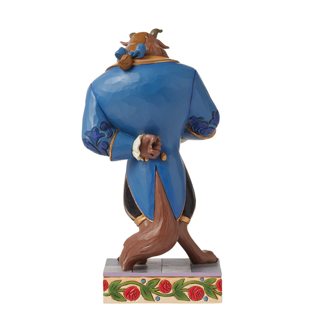 Jim Shore Disney Traditions: Beast In Suit Figurine sparkle-castle