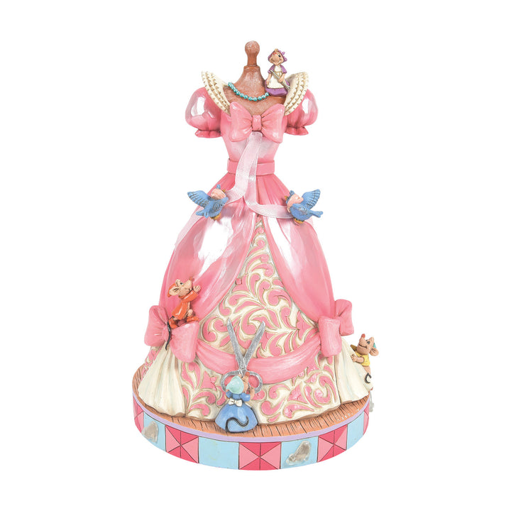 Jim Shore Disney Traditions: Cinderella's Dress Figurine sparkle-castle