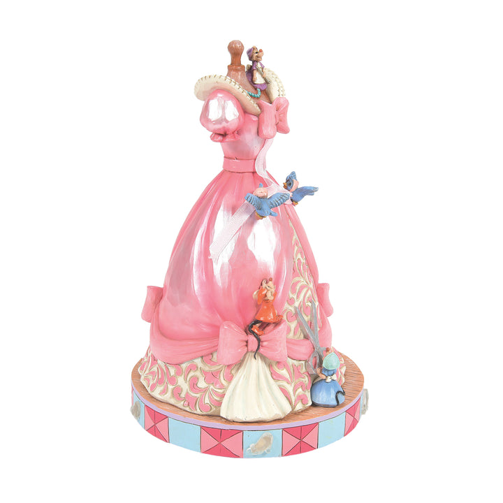 Jim Shore Disney Traditions: Cinderella's Dress Figurine sparkle-castle