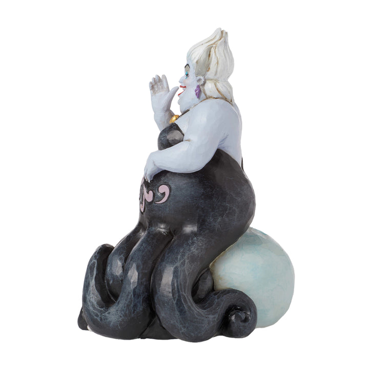 Jim Shore Disney Traditions: Ursula Sitting On Sea Urchin Figurine sparkle-castle