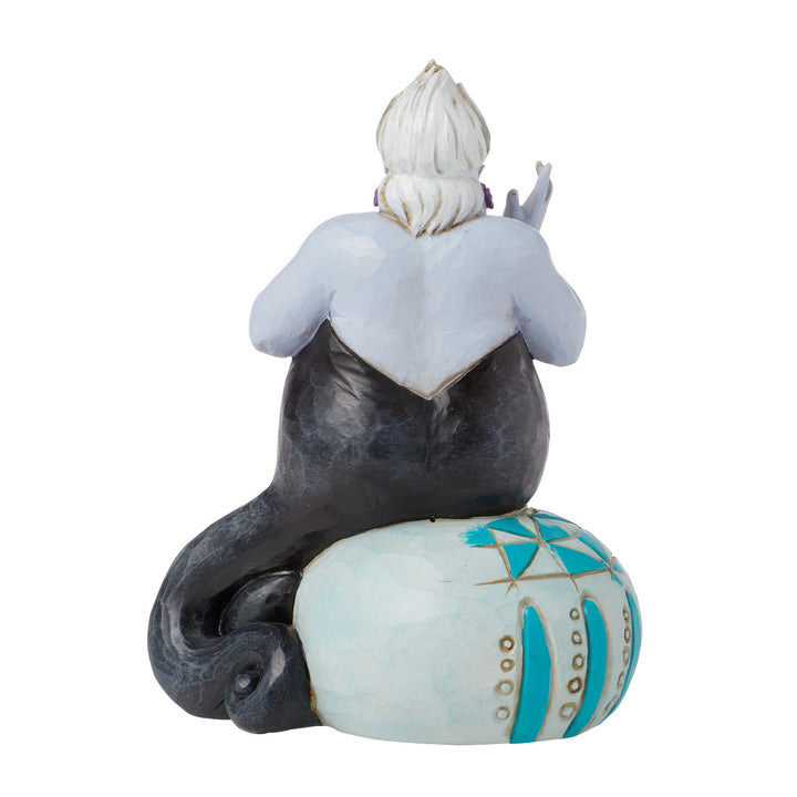 Jim Shore Disney Traditions: Ursula Sitting On Sea Urchin Figurine sparkle-castle