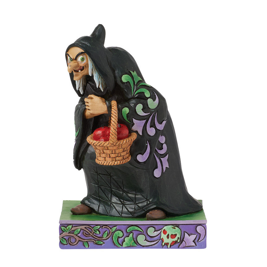 Jim Shore Disney Traditions: The Hag from Snow White Figurine sparkle-castle