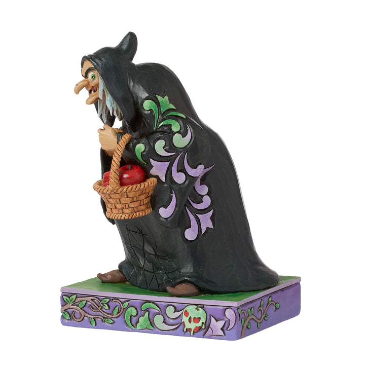 Jim Shore Disney Traditions: The Hag from Snow White Figurine sparkle-castle