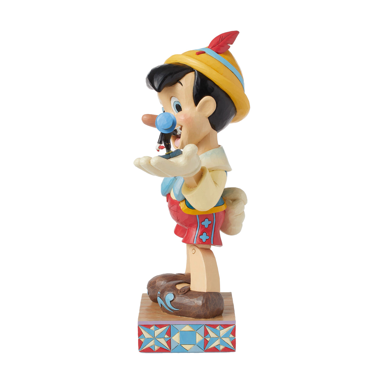 Figurine Jim Shore Gepetto Et Pinocchio - Disney Traditions Enesco - 18cm - Neuve