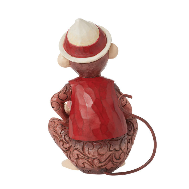 Jim Shore Heartwood Creek: Monkey Holding Heart Figurine sparkle-castle