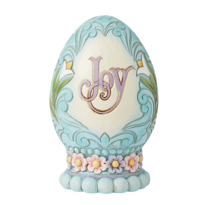 Jim Shore Heartwood Creek: Easter Egg with Church Scene Figurine sparkle-castle