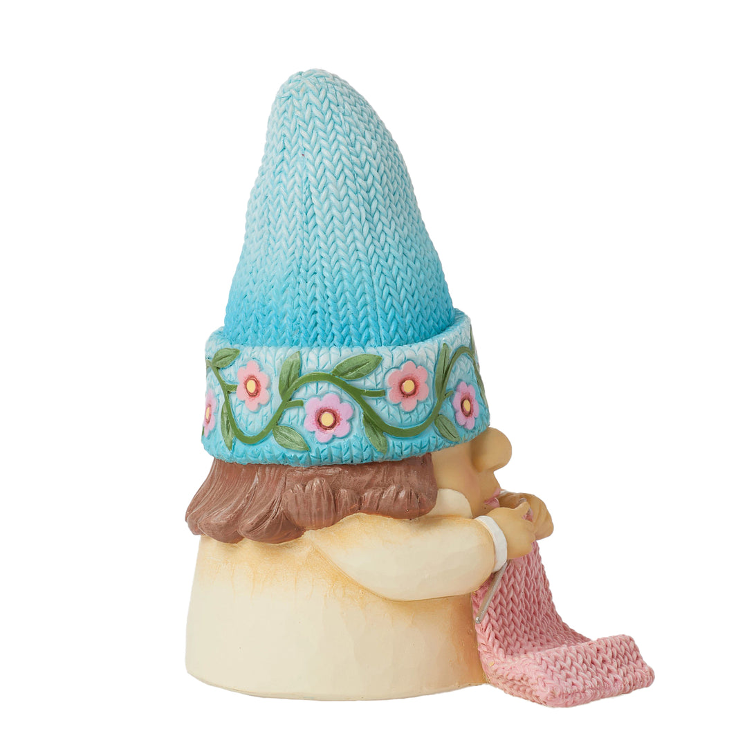 Jim Shore Heartwood Creek: Knitting Gnome Figurine sparkle-castle