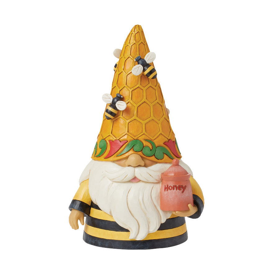 Jim Shore Heartwood Creek: Beehive Gnome Figurine sparkle-castle