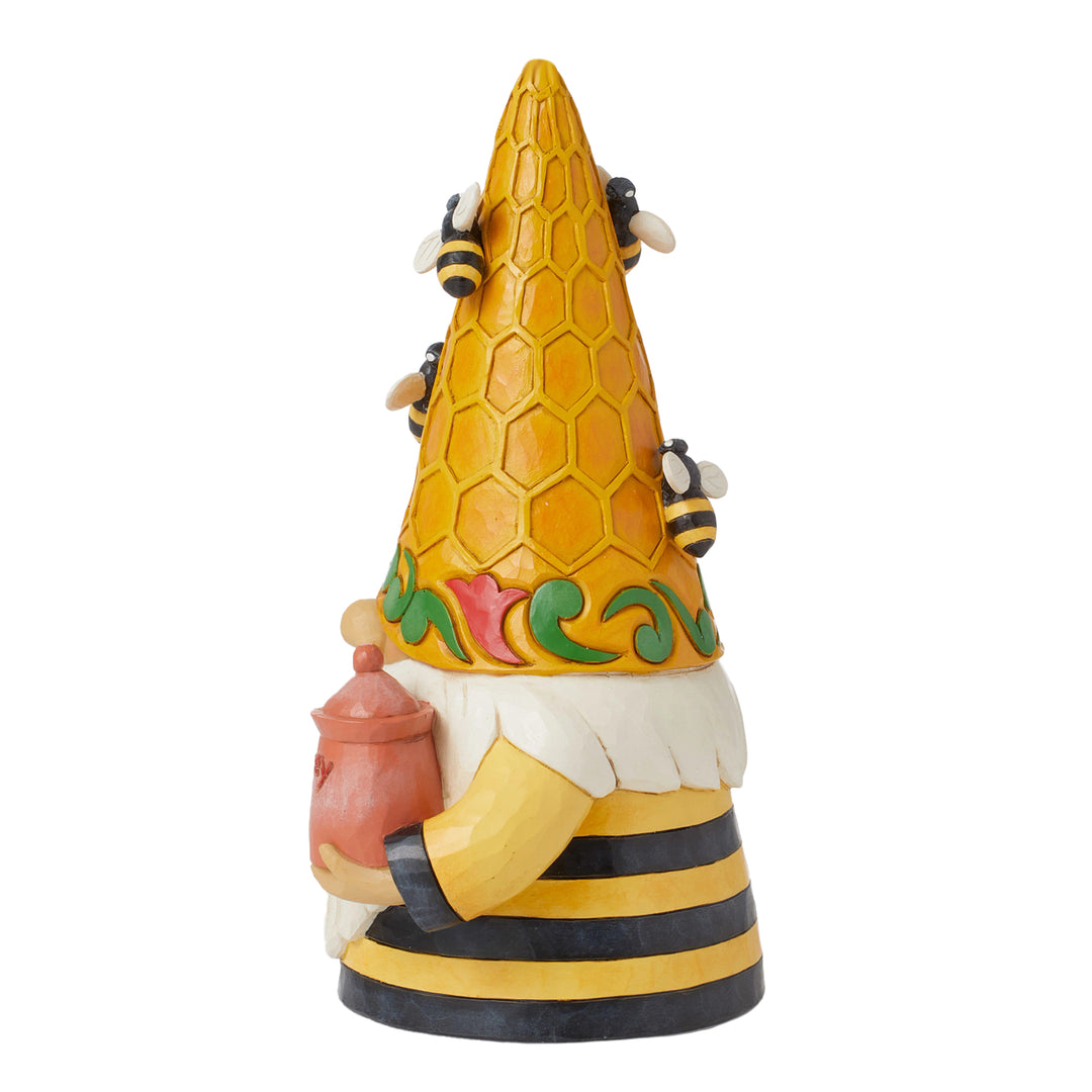 Jim Shore Heartwood Creek: Beehive Gnome Figurine sparkle-castle