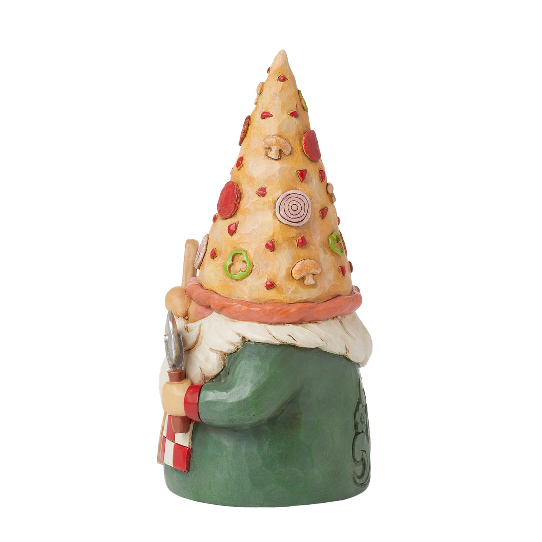 Jim Shore Heartwood Creek: Pizza Hat Gnome Figurine sparkle-castle