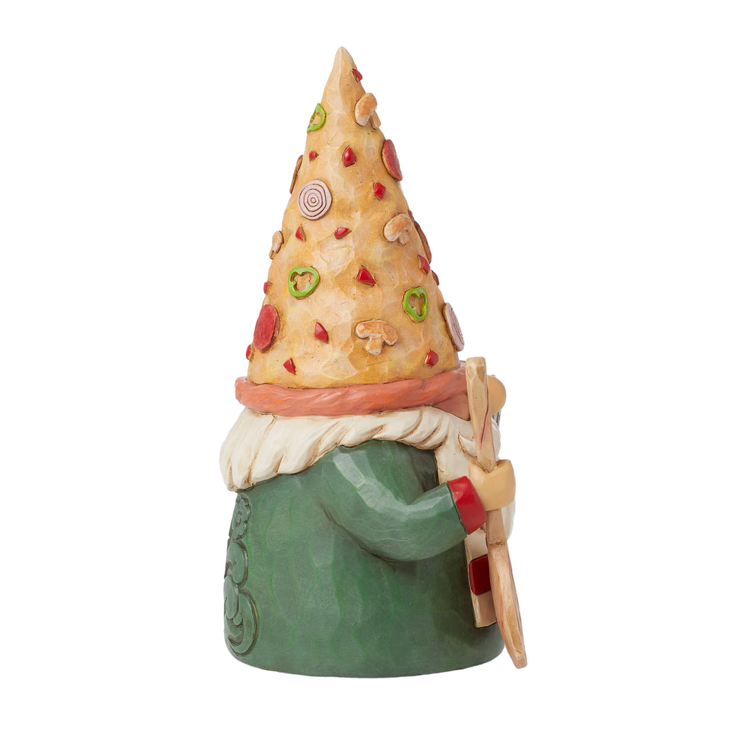 Jim Shore Heartwood Creek: Pizza Hat Gnome Figurine sparkle-castle