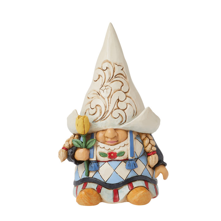 Jim Shore Heartwood Creek: Dutch Girl Gnome Figurine sparkle-castle