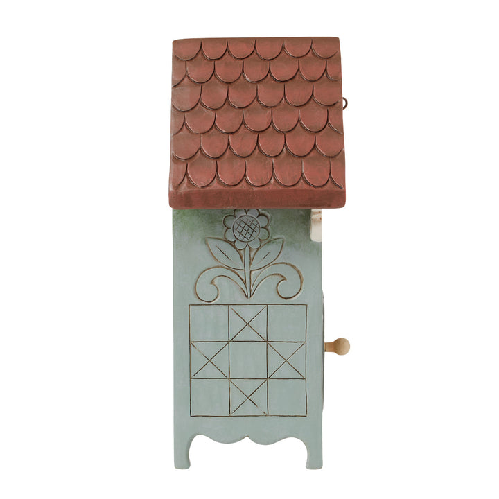 Jim Shore Heartwood Creek: Seasonal Block Calendar Figurine sparkle-castle