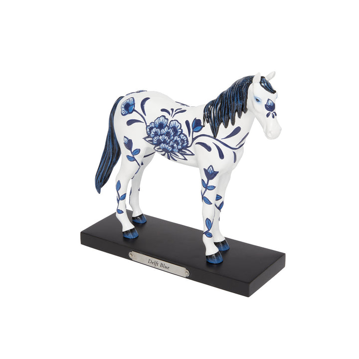 Trail of Painted Ponies: Delft Blue Figurine sparkle-castle