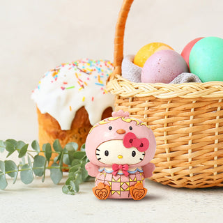 Jim Shore Sanrio: Hello Kitty Easter Chick Mini Figurine sparkle-castle