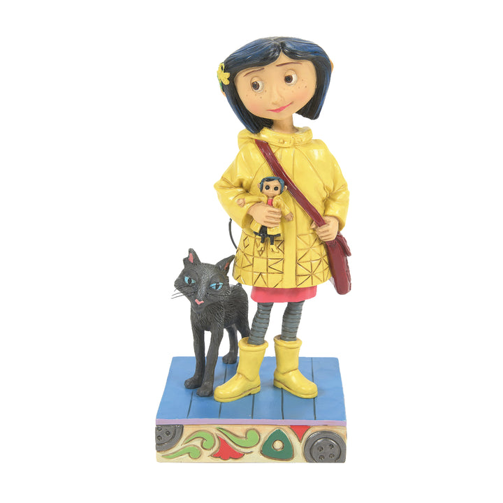 Jim Shore Coraline: Coraline Figurine sparkle-castle