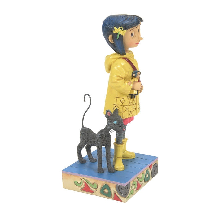 Jim Shore Coraline: Coraline Figurine sparkle-castle