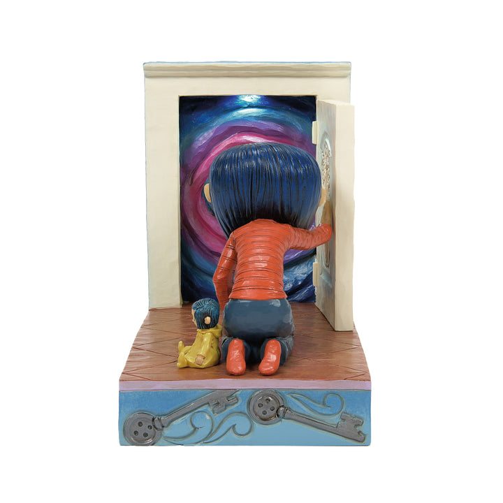 Jim Shore Coraline: Coraline and the Secret Door Figurine sparkle-castle