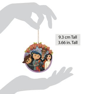 Jim Shore Coraline: Group Pose Coin Hanging Ornament sparkle-castle