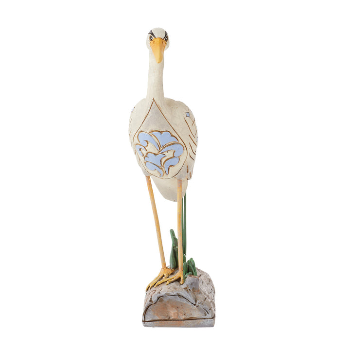 Jim Shore Heartwood Creek: Coastal Blue Heron Figurine sparkle-castle